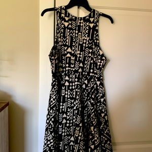 Bar III zebra like shift dress!